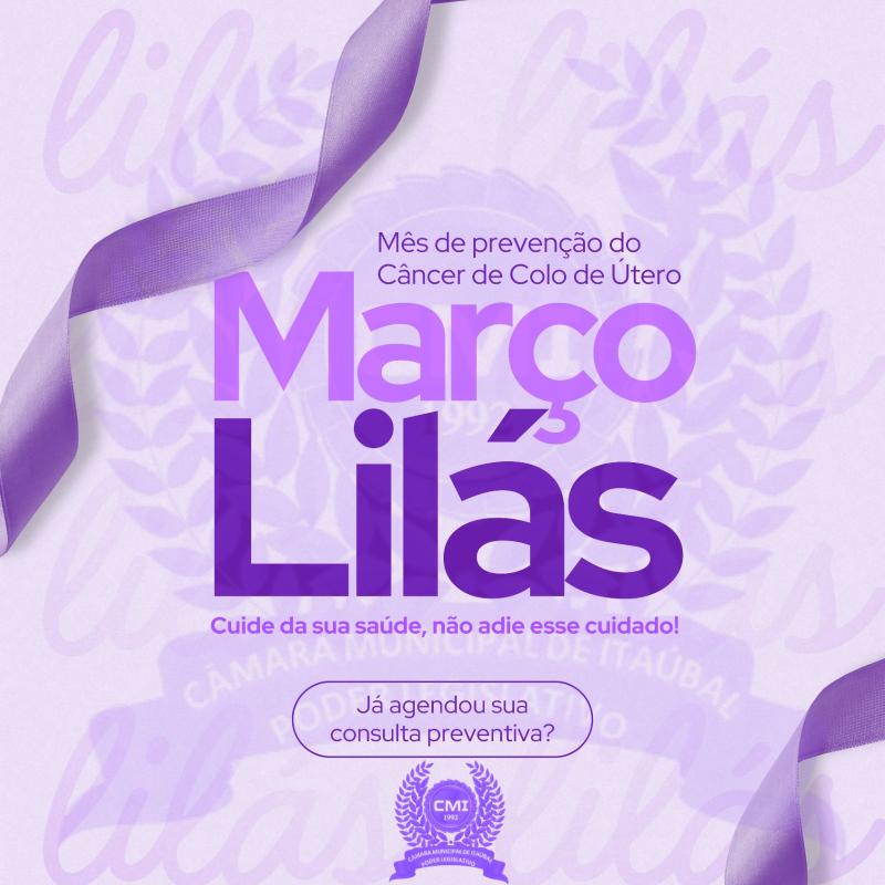 Março Lilás 